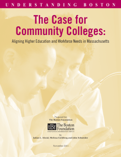 The Case for Community Colleges