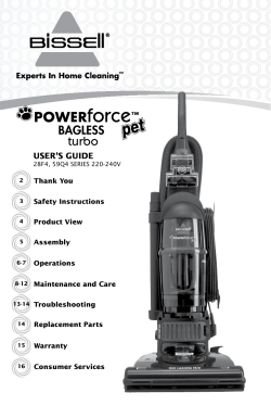 BAGLESS turbo - BISSELL Direct