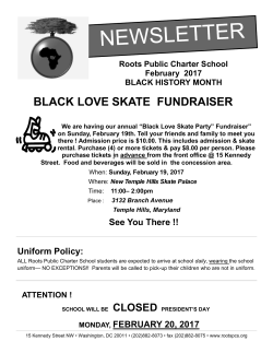 black love skate fundraiser - Roots Public Charter School