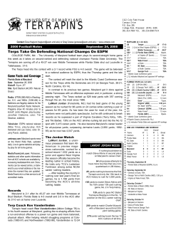 terrapins - Maryland Athletics