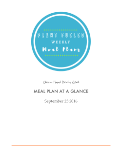 Meal Plan merged as one PDF - Clean Food Dirty Girl Courses