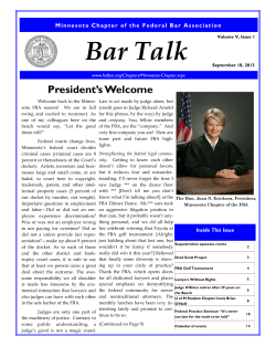 September 2013 - Federal Bar Association