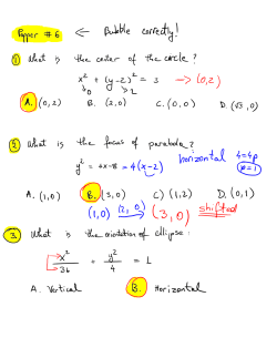 Section 8.3 Hyperbolas
