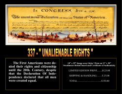 The First Americans were de- nied their rights and citizenship until