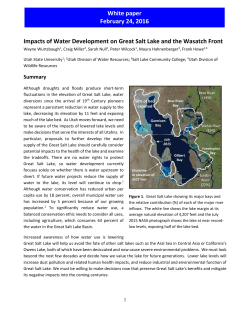 Great Salt Lake Water Feb 24 2016 - QCNR