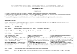 Final Programme [1 July 2013]