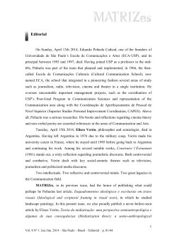 M&aacute;quinas de ver, modos de ser is one of these