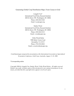 Generating Global Crop Distribution Maps