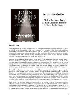 John Brown`s Body In SQP