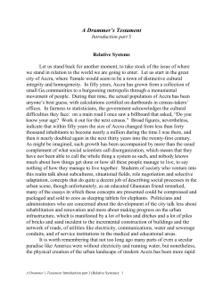 Introduction 3 Relative Systems