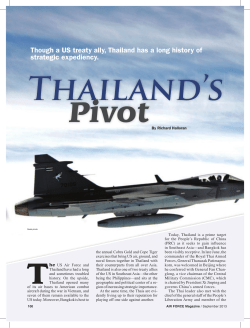 Thailand`s - Air Force Magazine