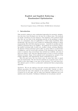 Explicit and Implicit Enforcing &ndash; Randomized
