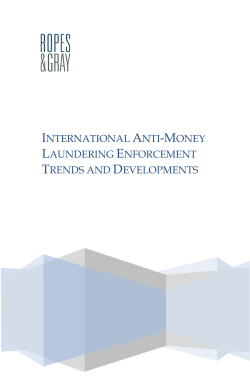 international anti-money laundering enforcement trends and