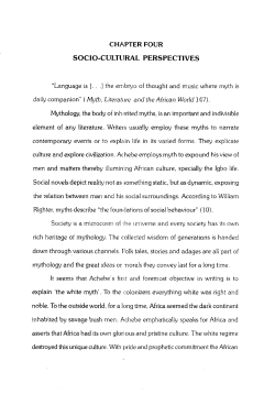 socio-cultural perspectives