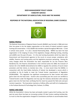 National Association of Regional Game Councils