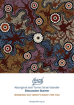 Dying to Talk Discussion Starter