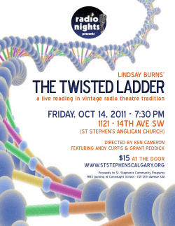 the twisted ladder - St. Stephen`s Anglican Church