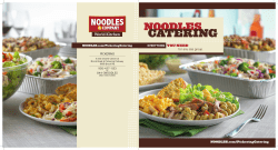 noodles catering