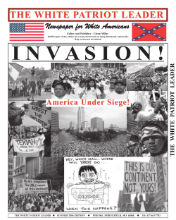 the white patriot leader