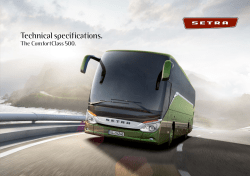 Technical specifications.