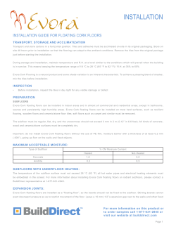 installation instructions