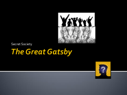 The Great Gatsby