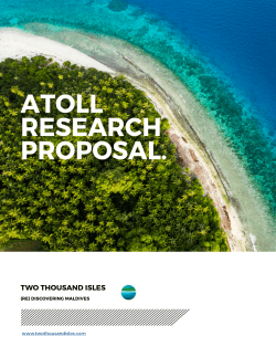 atoll research proposal.