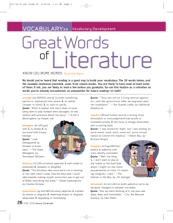 Great Words - Scholastic