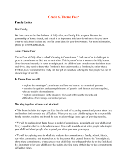 Grade 6, Theme Four