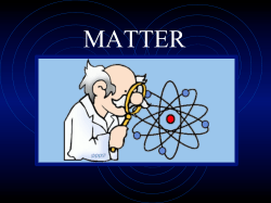 Chemical changes