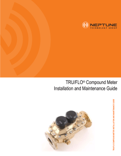 TRU/FLO Compound Meter - Neptune Technology Group