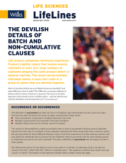 LifeLines &ndash; The Devilish Details of Batch and Non