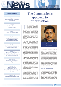 Edition 28 - Competition Commission