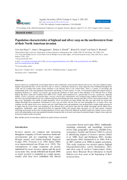 article - Aquatic Invasions