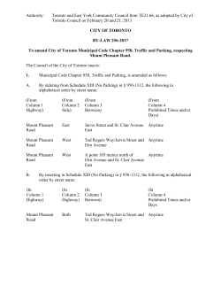 Authority: Toronto and East York Community Council Item TE21.66