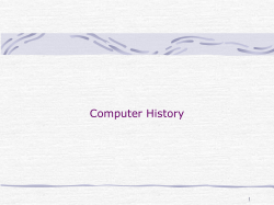Computer History (.ppt)