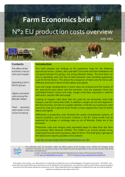 EU production costs overview (July)