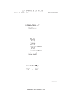 immigration act - Immigration Division
