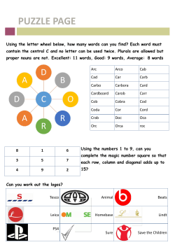 PUZZLE PAGE