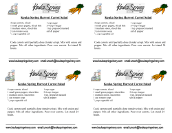 Harvest Pumpkin Cookies - Keuka Spring Vineyards