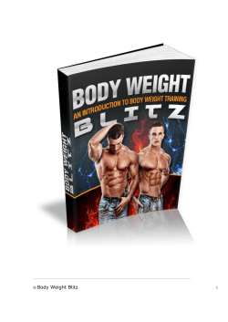 Body Weight Blitz