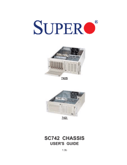 SC742-Tower-Chassis - Super Micro Computer, Inc.