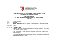 here - University of Malta