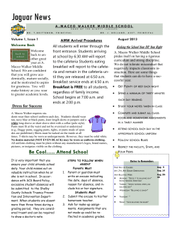 Jaguar News - Shelby County Schools