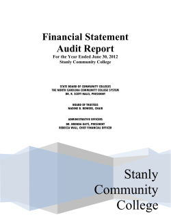Financial Statement Audit Report