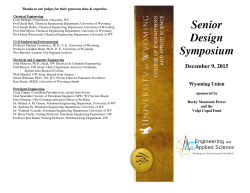 Senior Design Symposium