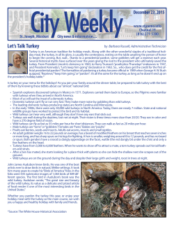 Let`s Talk Turkey - City of St. Joseph