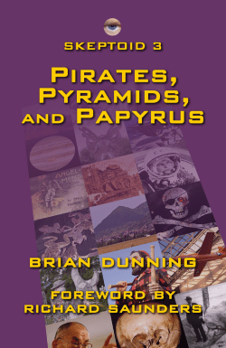 Skeptoid 3: Pirates, Pyramids, and Papyrus