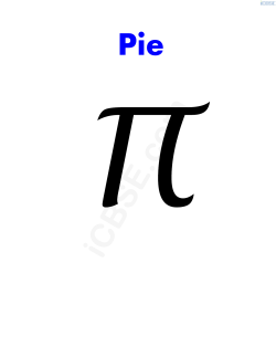 Mathematics Project Work on PI - CBSE Projects