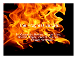 The Progressive Era